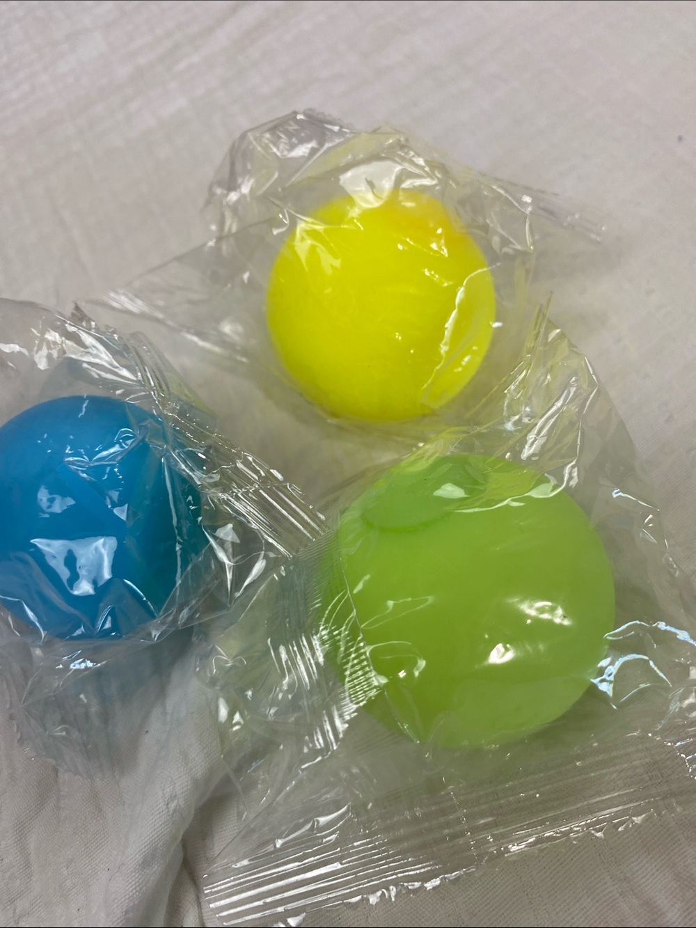 Three pack stress squishy toy